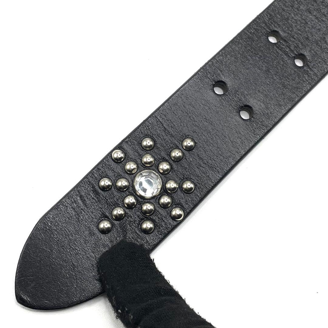 ✨希少 美品✨BURBERRY ベルト スタッズ×ハラコ y2k archive