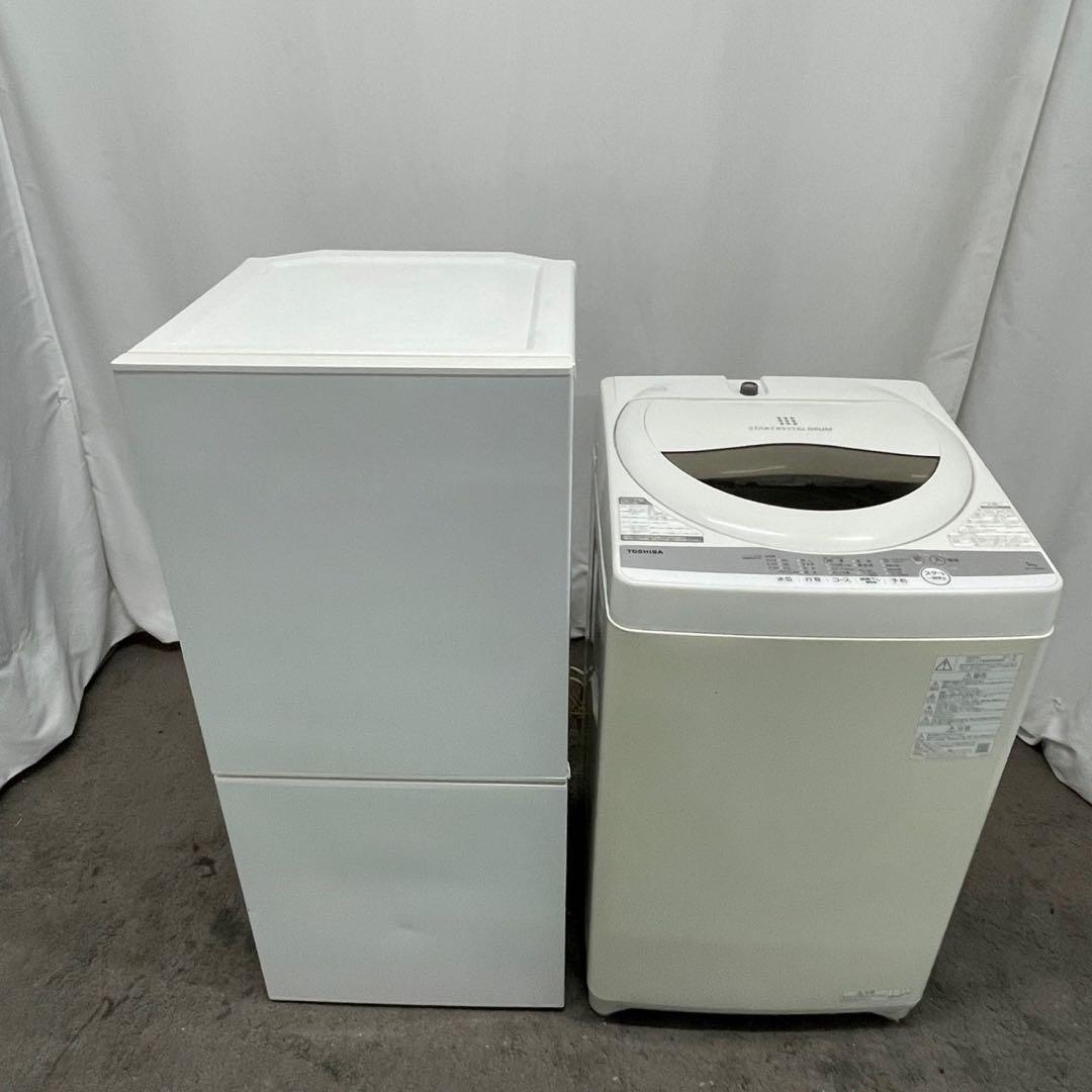 329⭕️洗濯機　東芝　21年製　冷蔵庫　110ℓ 家電セット 安い　設置無料