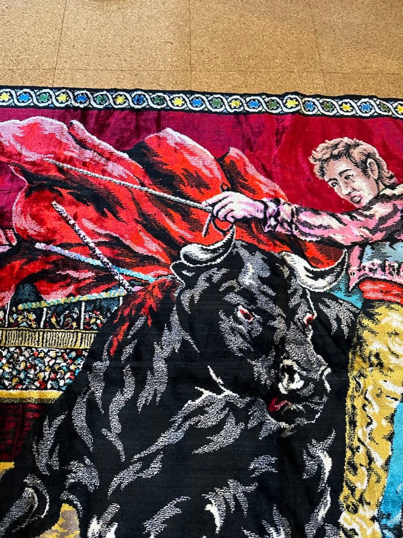 大型　ラグ　タペストリー　トルコ絨毯　LARGETAPESTRY カーペット