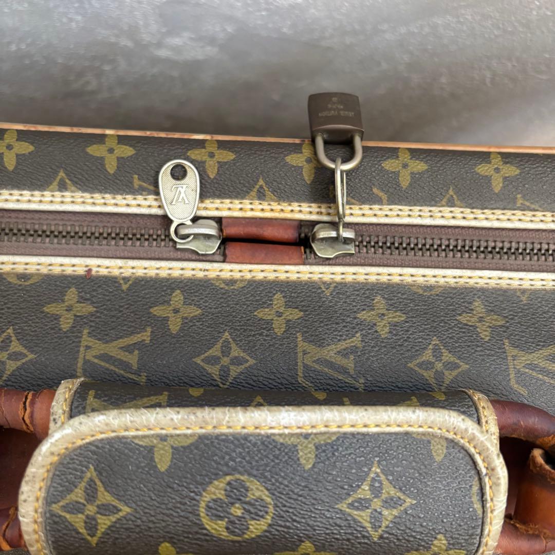 逸品　ルイヴィトン トランクケース　ヴィンテージ　キャスター付　トラベルバッグ