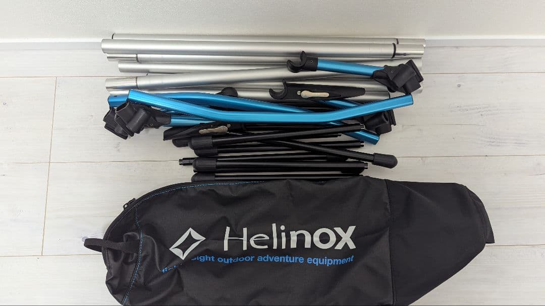 Helinox lightweight ライト コット　屋内使用の美品