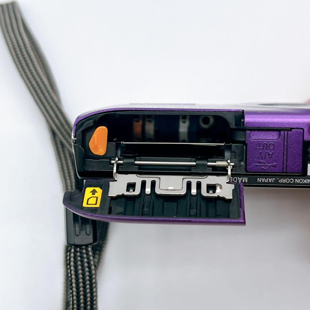 【極美品】NIKON COOLPIX S3100 箱アリ パープル オールド