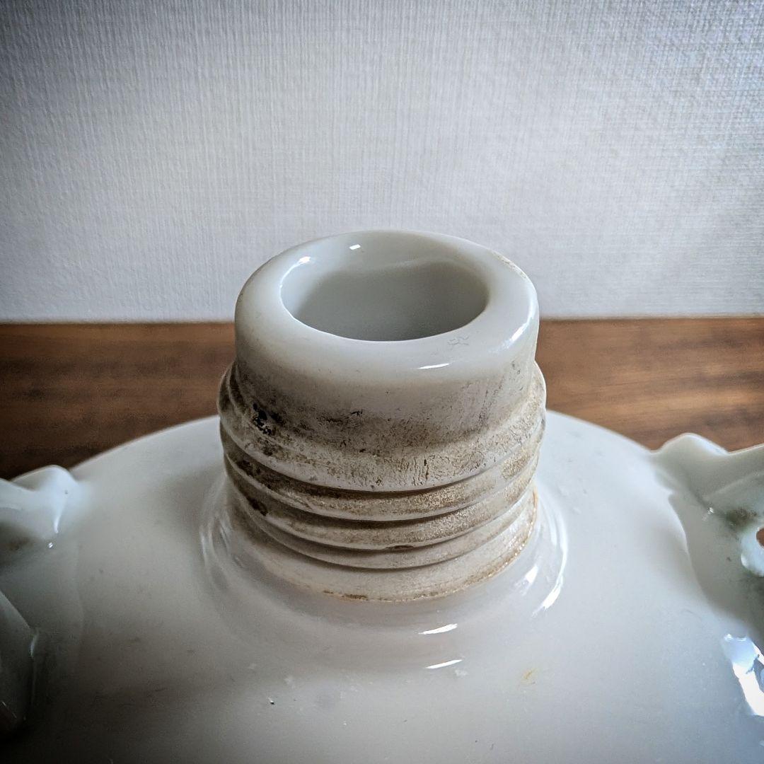 ​【希少】戦前 陶製水筒 国民水筒 当時物 アンティーク 戦時資料　カルピス