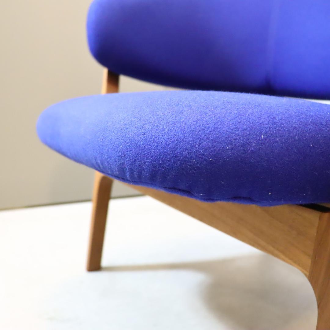 マルニコレクション Roundish ウォールナット材 シングルシートソファ