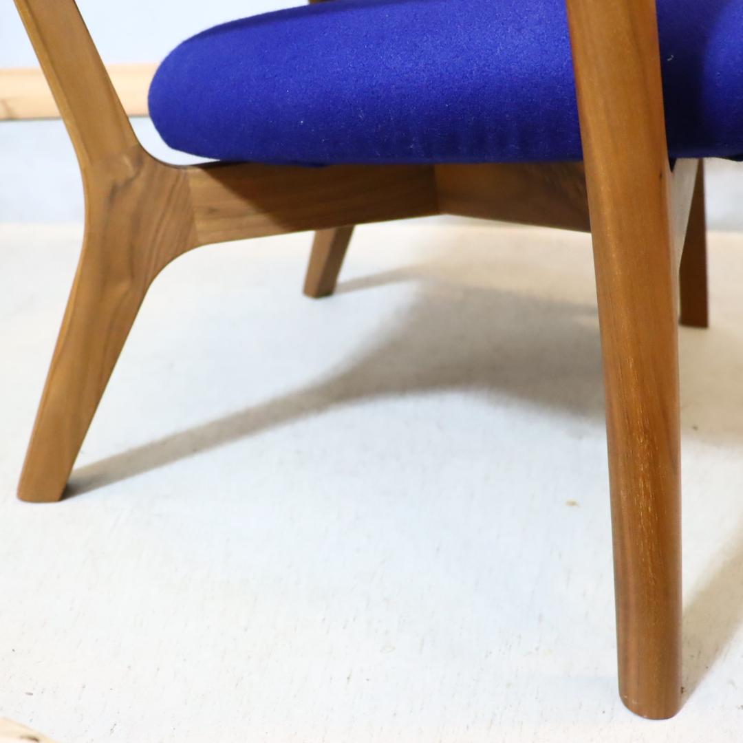 マルニコレクション Roundish ウォールナット材 シングルシートソファ