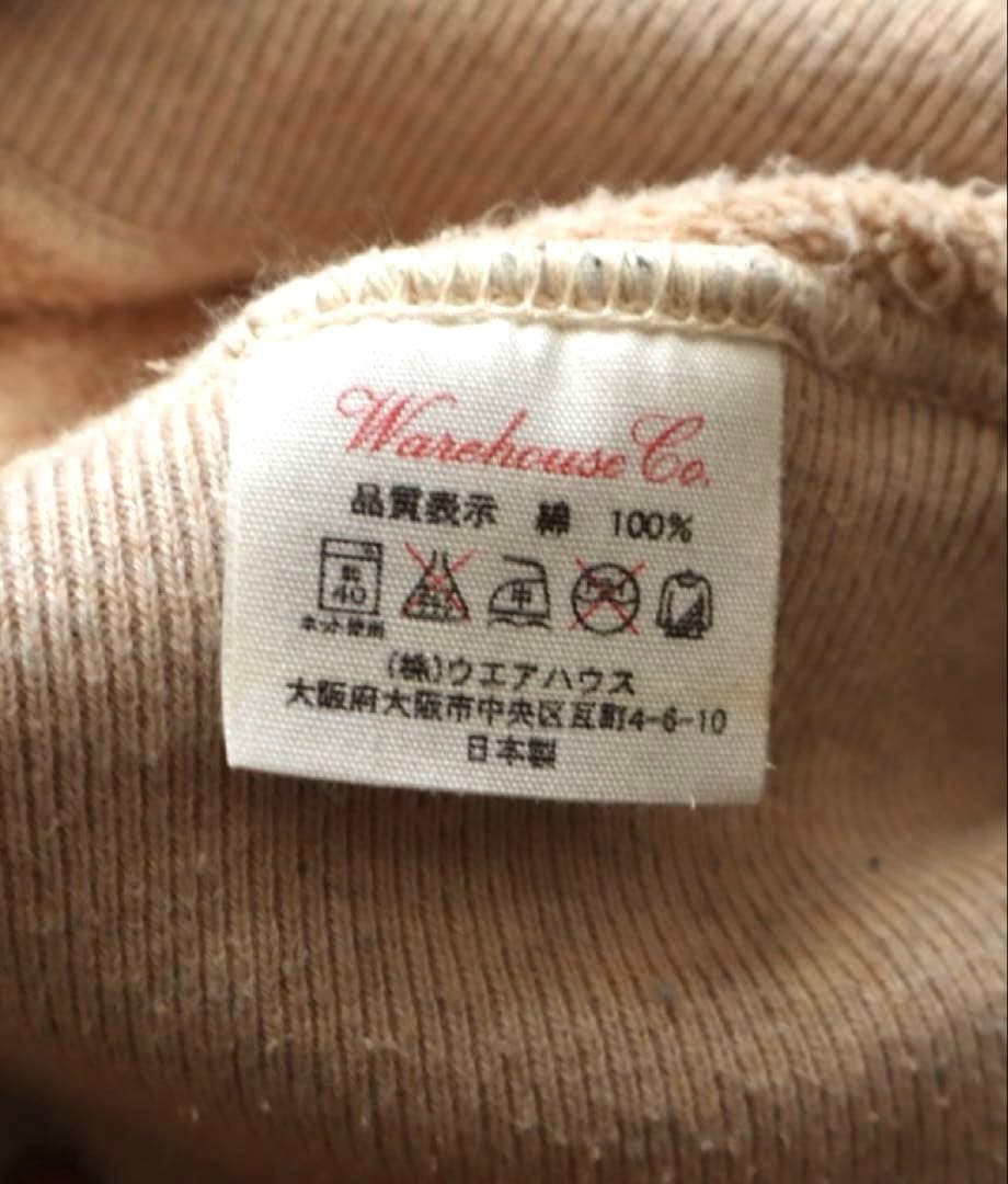WAREHOUSE ウエアハウス　スウェット 40 オートミール