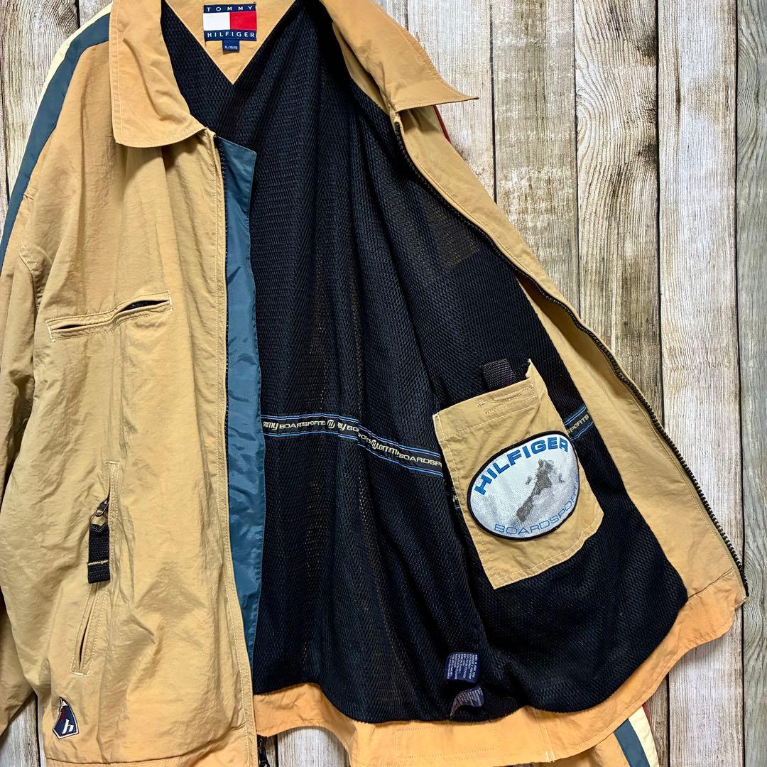   ナイロンジャケット XL 90s 鬼フェード 古着