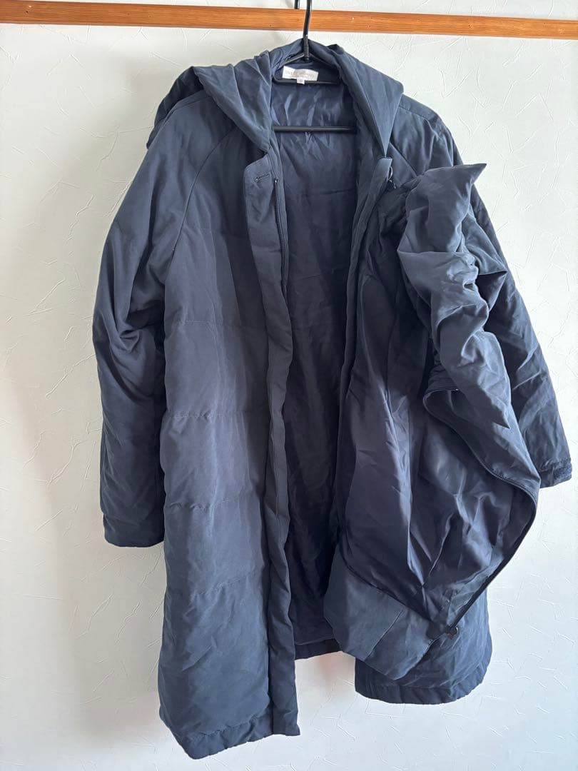 【超美品】ママパパ兼用 ロング 中綿コート 抱っこダッカー付き