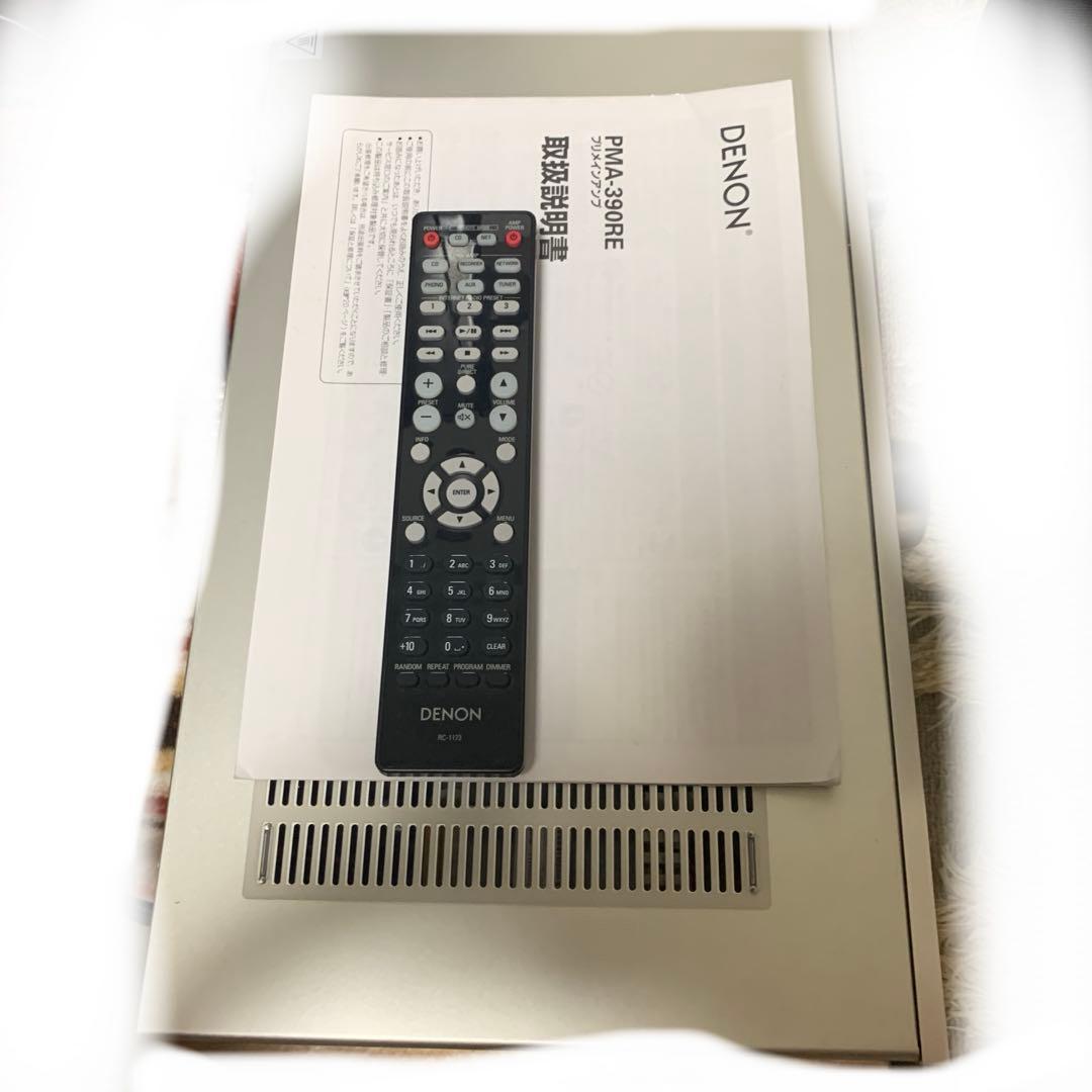 【美品】DENON PMA-390RE プリメインアンプ