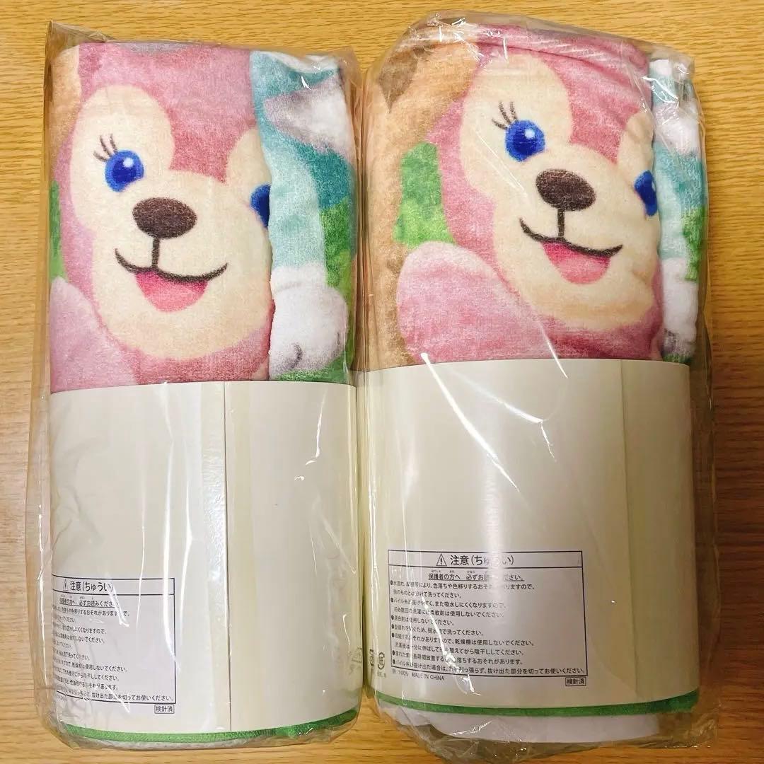 新品　ダッフィー&フレンズ Say cheese バスタオル