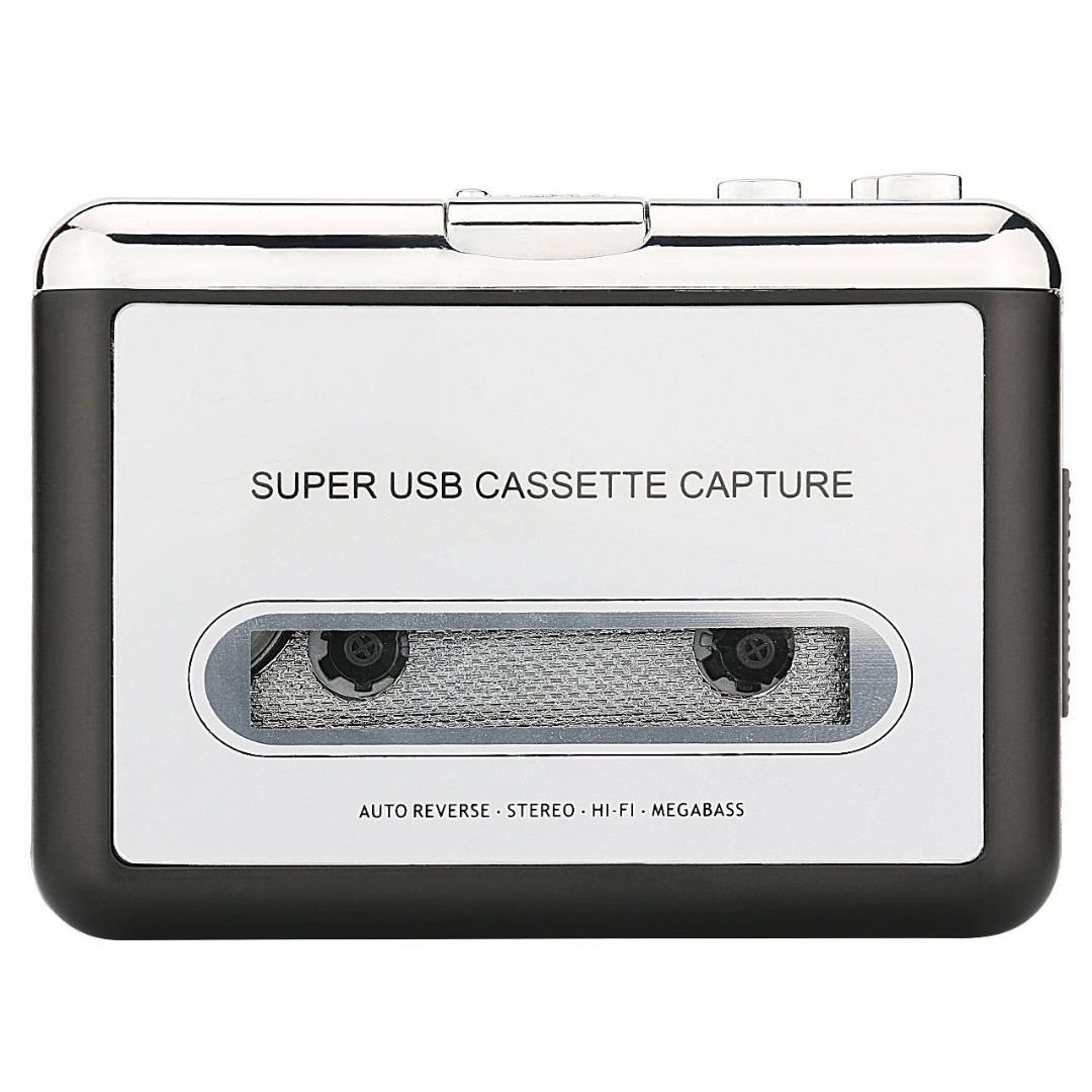 カセットテープからUSBへの変換プレーヤー オートリバース機能付き