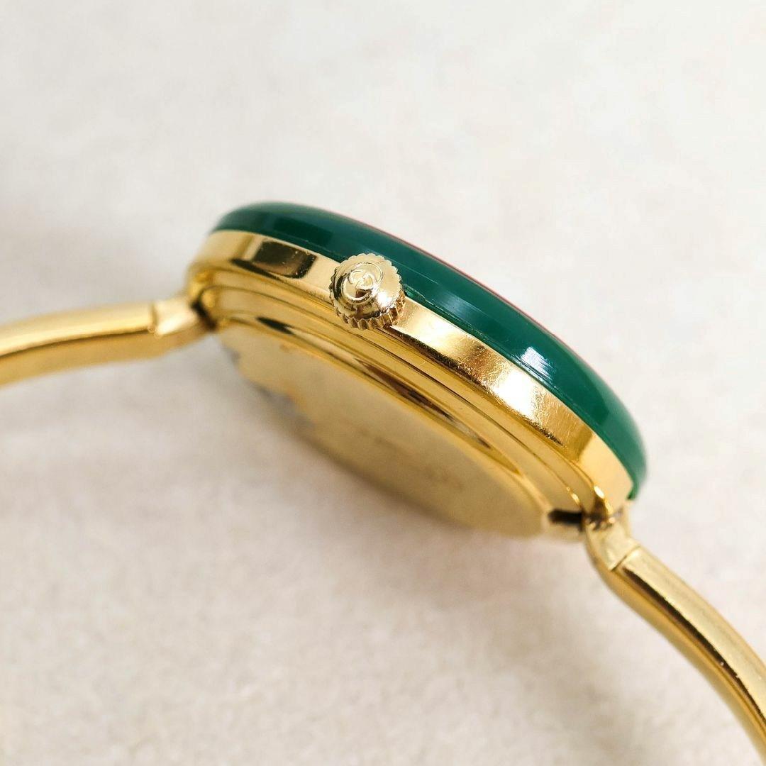 稼働 GUCCI 腕時計 チェンジベゼル 9個 バングル レディース 2120