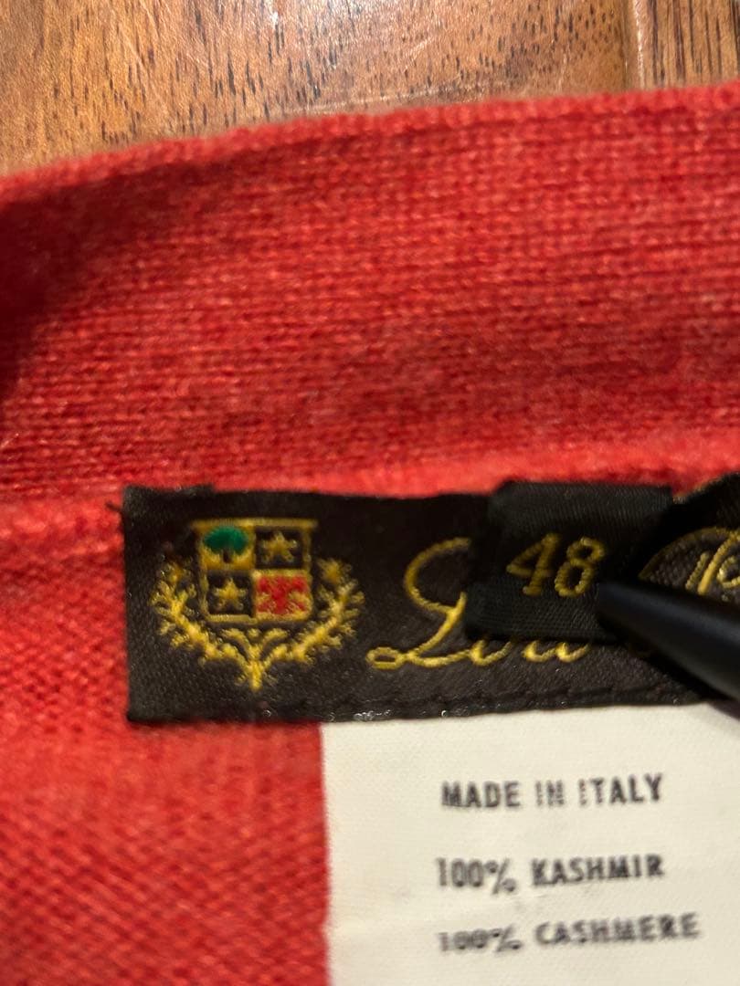 LORO PIANA ロロピアーナ カシミヤ100% ニット ベスト 48