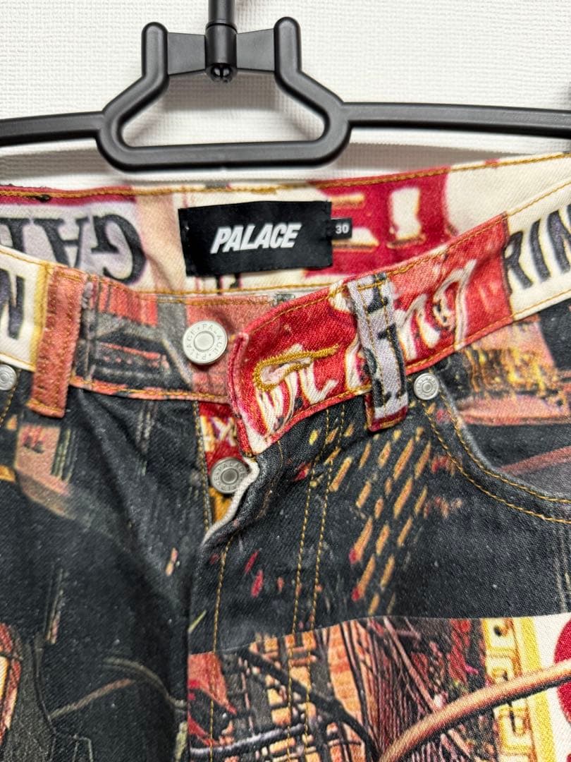 PALACE プリントデニムパンツ 30