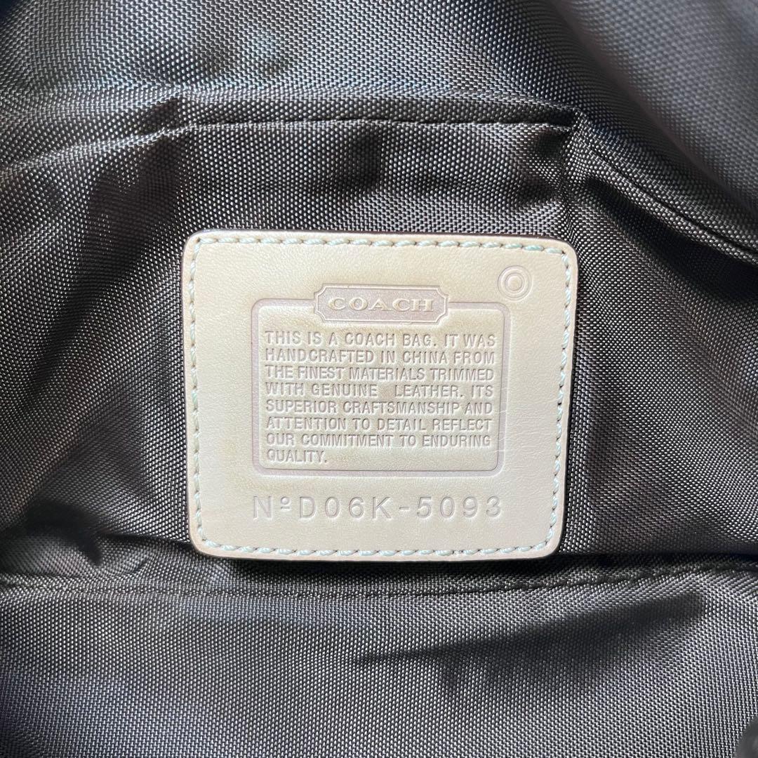 ☆未使用級☆ COACH コーチ シグネチャー ボディバッグ ウエストポーチ