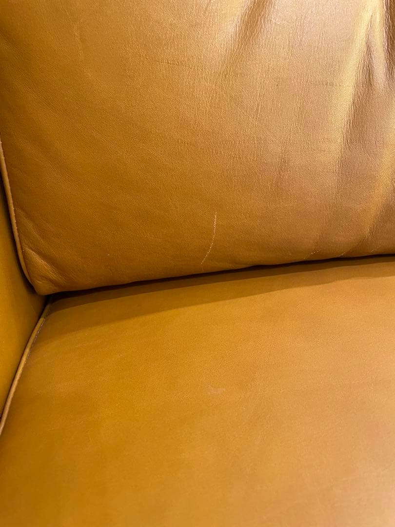 オイルレザーソファ（3人掛け）