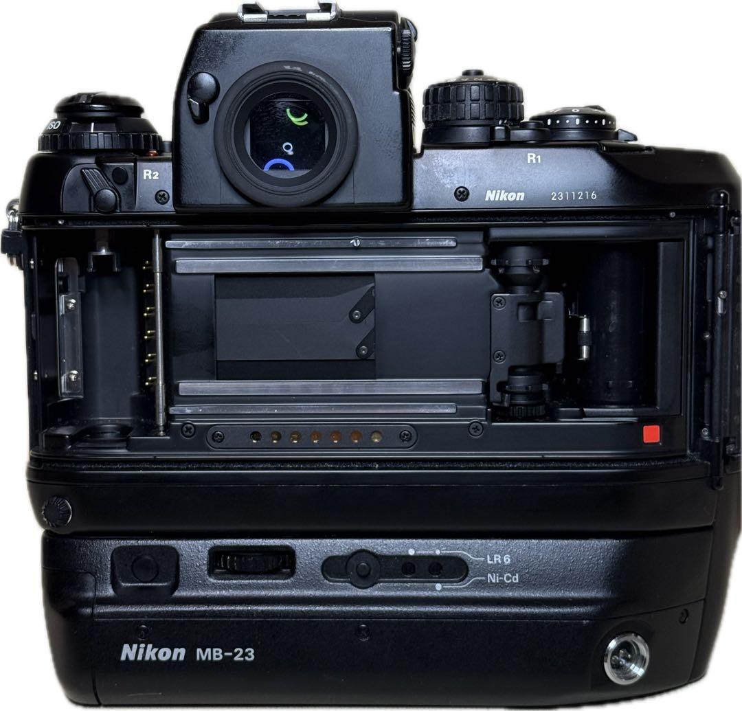 フィルムカメラ Nikon F4E+MF-23+AF NIKKOR 50mm 1:1.4D