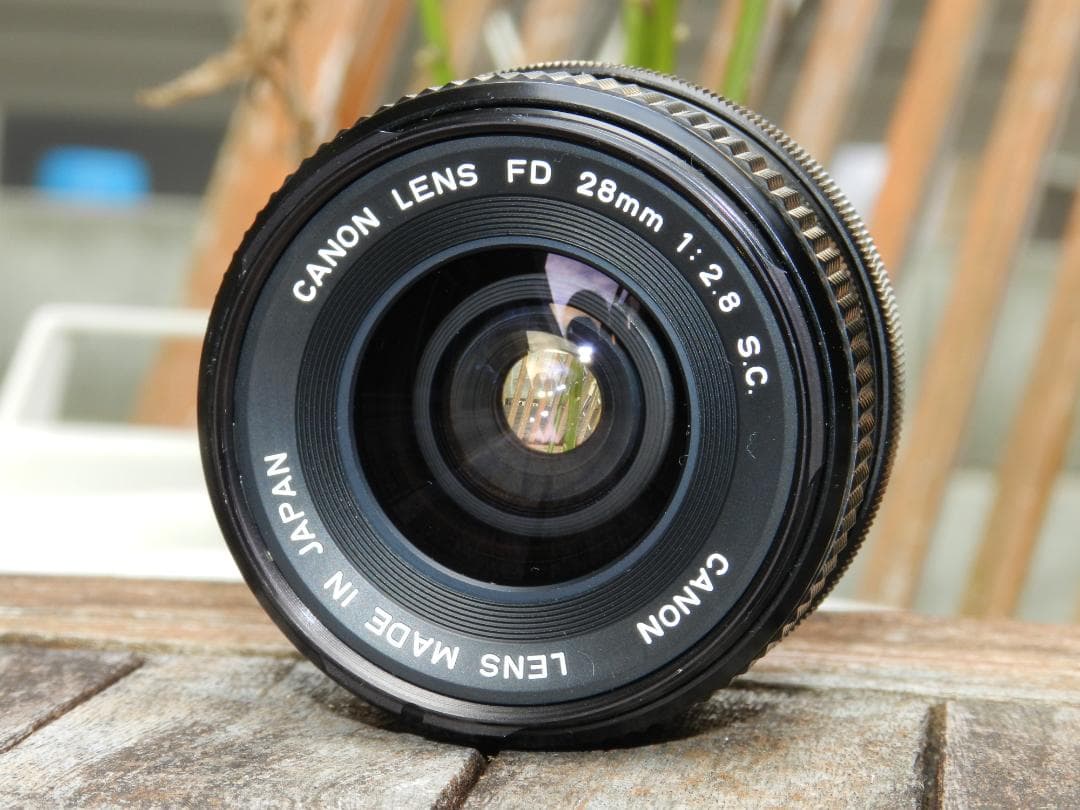 極美品 Canon AE-1 Program カメラ FD 28 2.8 レンズ