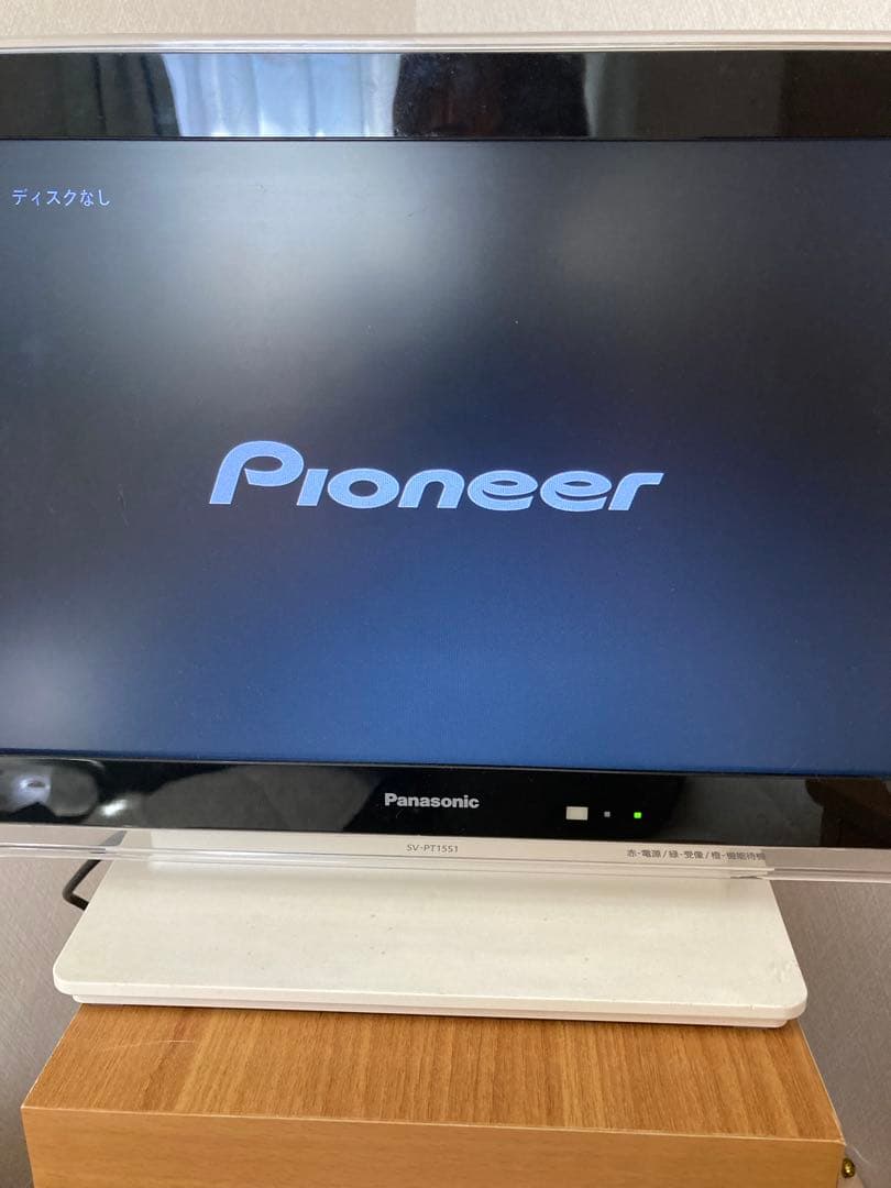 Panasonic ポータブルテレビ & パイオニアBlu-rayプレーヤー