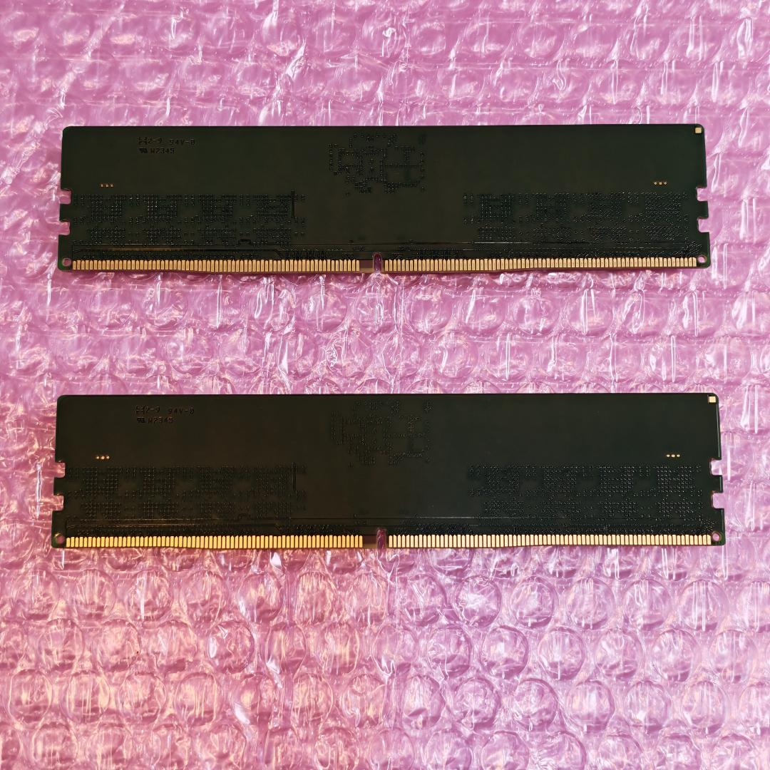 メモリー Micron DDR5 4800 32GB 16GBx2 SanMax