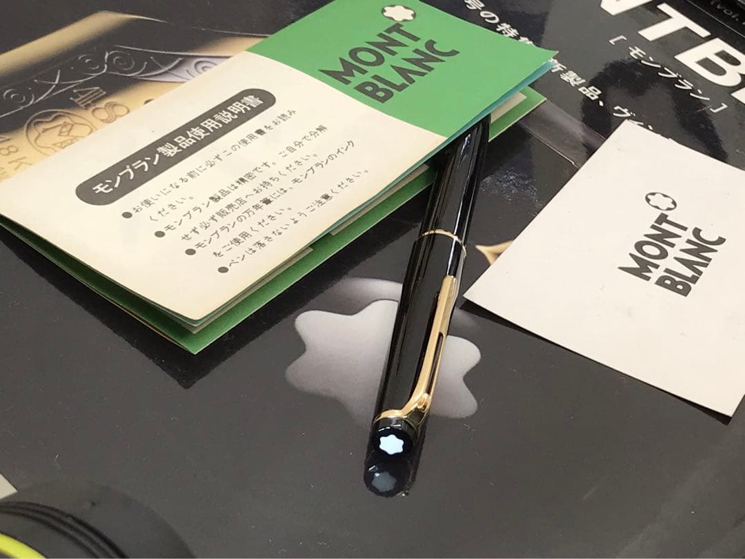 モンブラン　ボールペン★極上品！★ハンマートリガーNo38★現行純正インク装着済