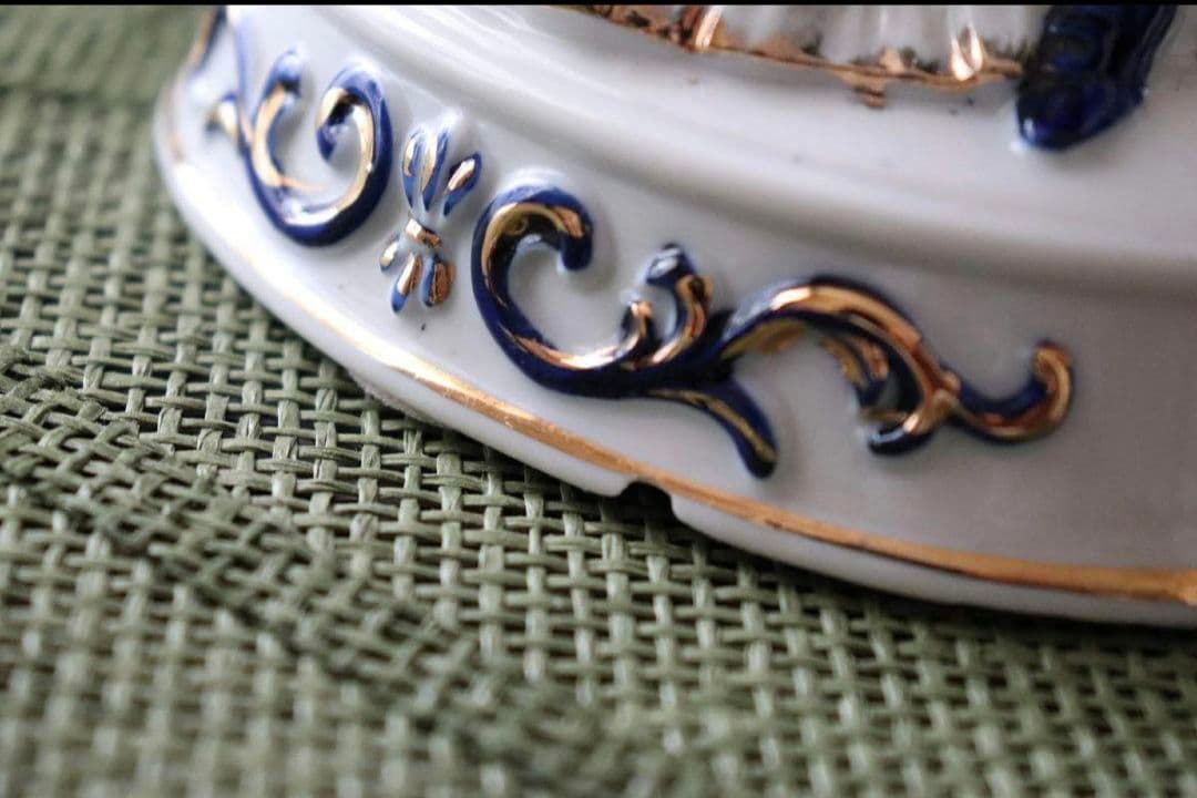 ランプ アンティーク レトロ KATO KOGEI 加藤工芸 西洋 レース人形