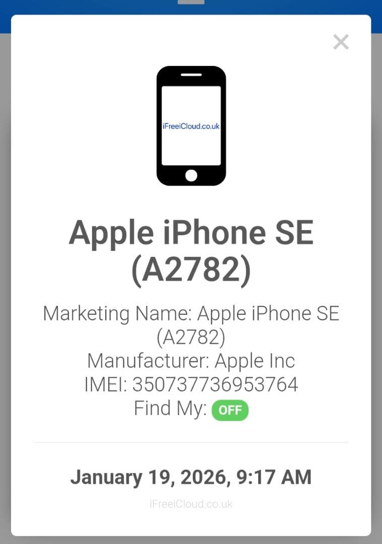 iPhone SE 第3世代 64GB SIMフリー　バッテリー93%　美品