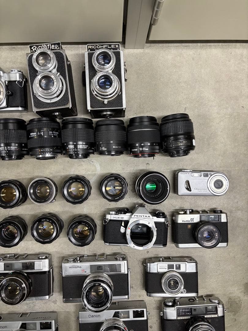 二眼レフ　instax AF NIKKOR EFカメラ　レンズまとめ②