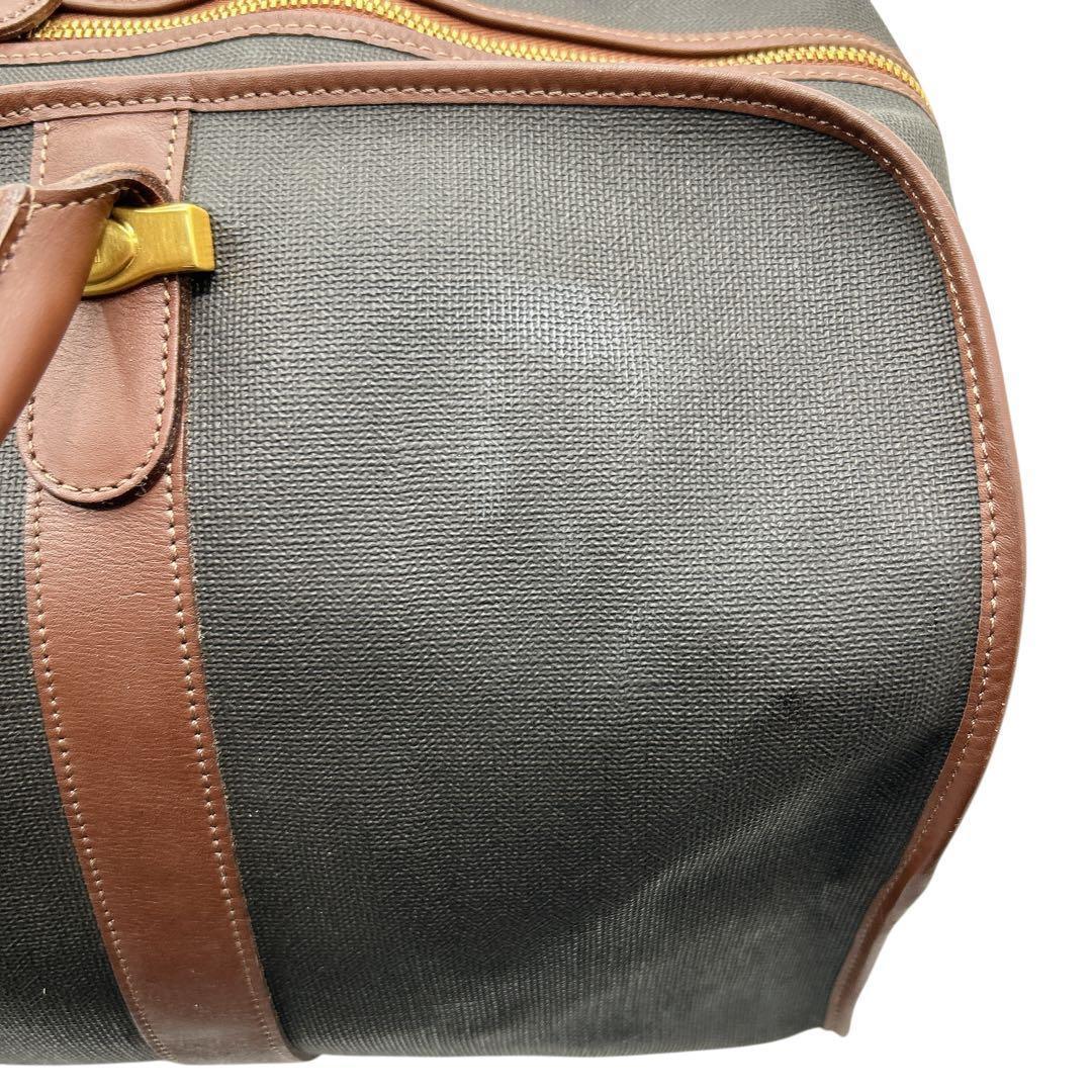 dunhill PVC×レザーボストンバッグ 大容量旅行 50cm英国クラシック