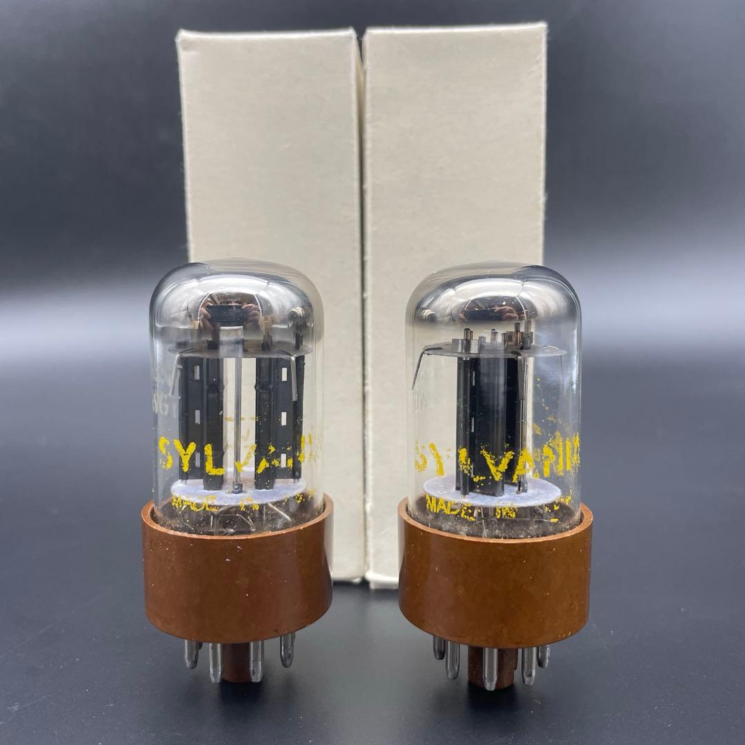 6SN7-WGT SYLVANIA ワンペアセット 真空管 (98)