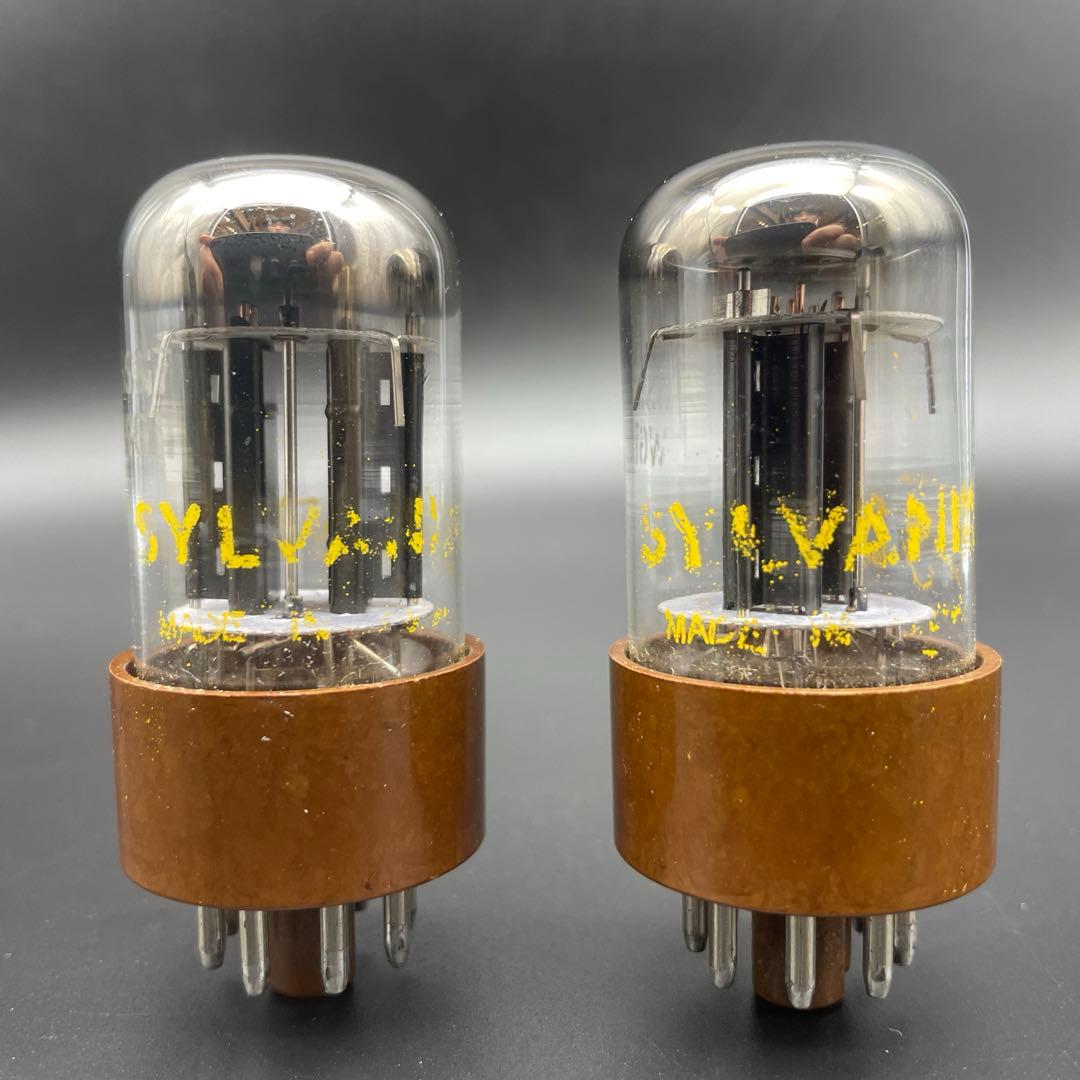 6SN7-WGT SYLVANIA ワンペアセット 真空管 (98)