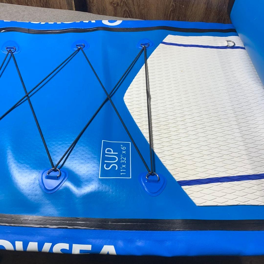 I285\" 現状品 WOWSEA Trophy T1 SUP パドルボード 青