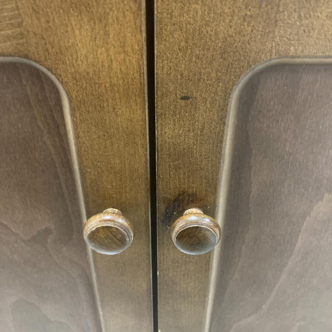 【カリモク】キャビネット　電話台　FAX台　収納　サイドボード