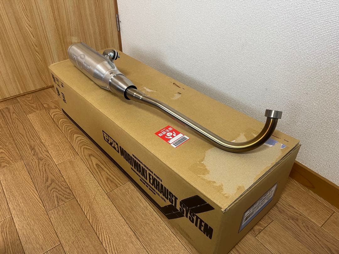 (極美)クロスカブ110 JA60 マフラー　モリワキ　モナカ