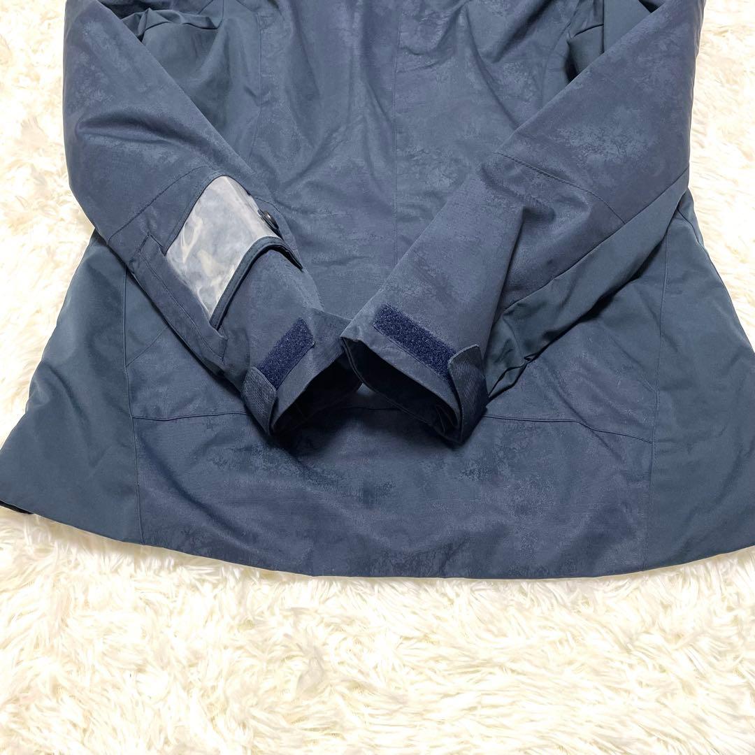 PHENIXレディースL スキーウェア上下 エンボス柄 帯電防止 発熱 蓄熱素材