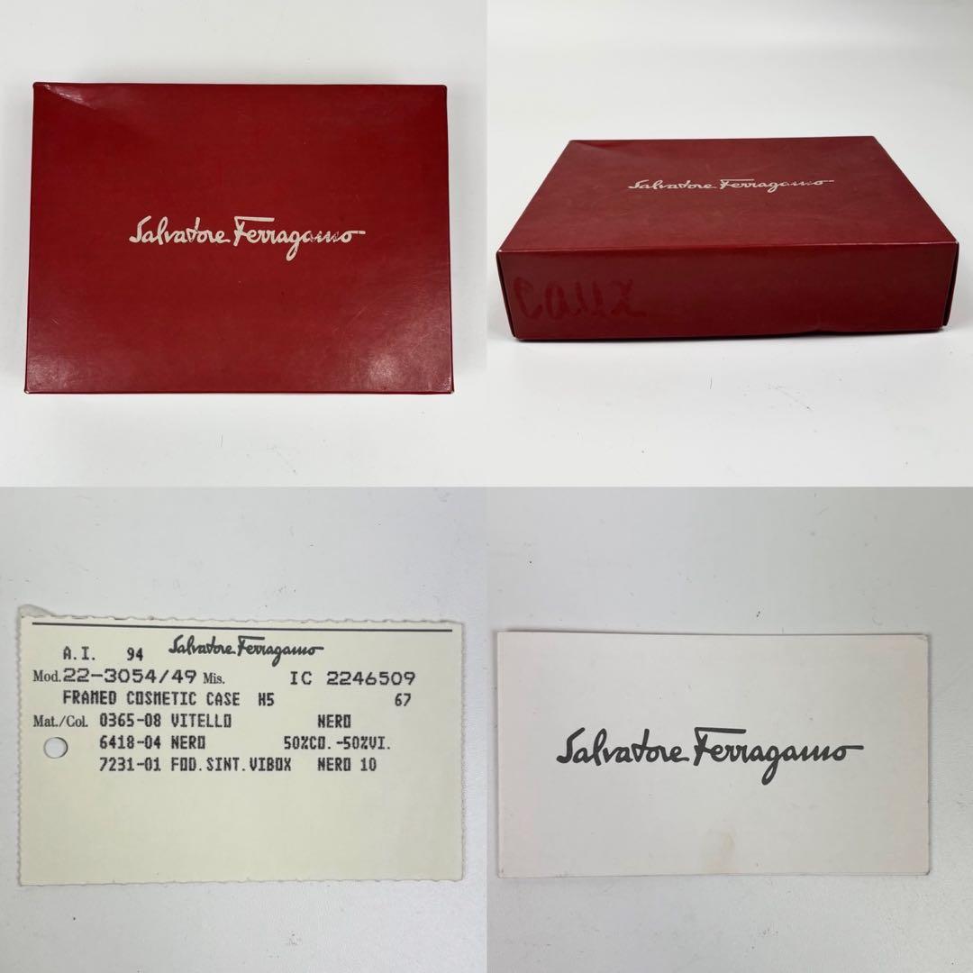 専用フェラガモ ショルダーバッグ ヴァラリボン チェーン 金具