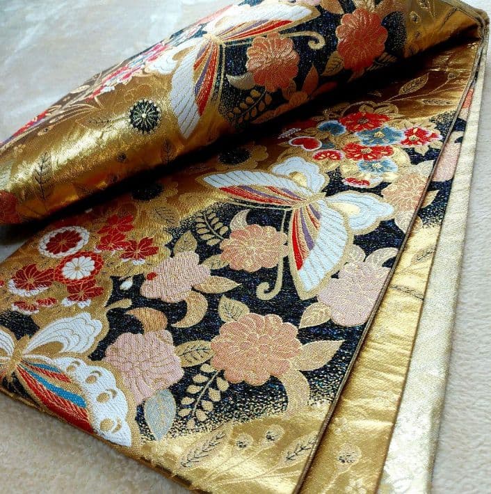 プロフ品物 2点まとめ依頼【袋帯 佐賀錦 和装小物 正絹 帯 成人式】