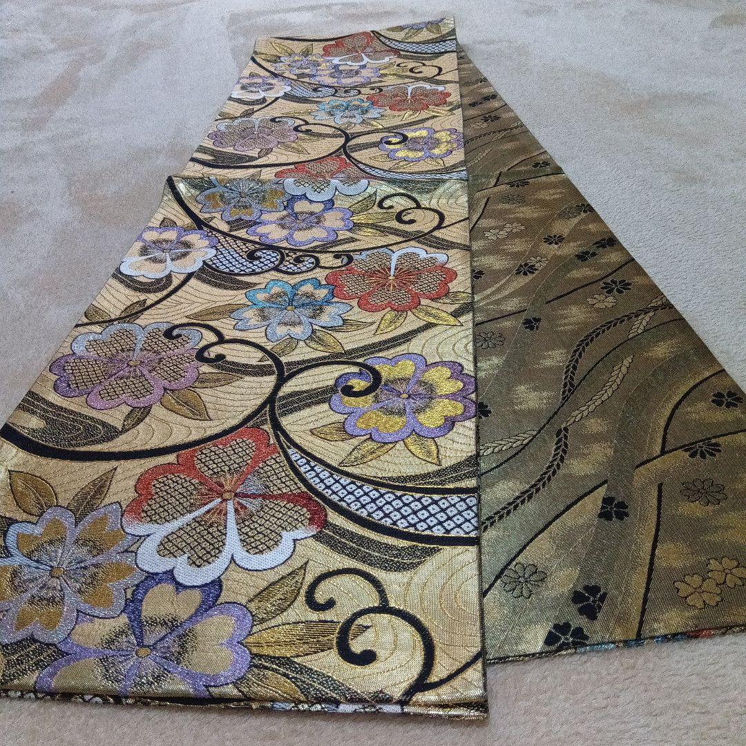 プロフ品物 2点まとめ依頼【袋帯 佐賀錦 和装小物 正絹 帯 成人式】