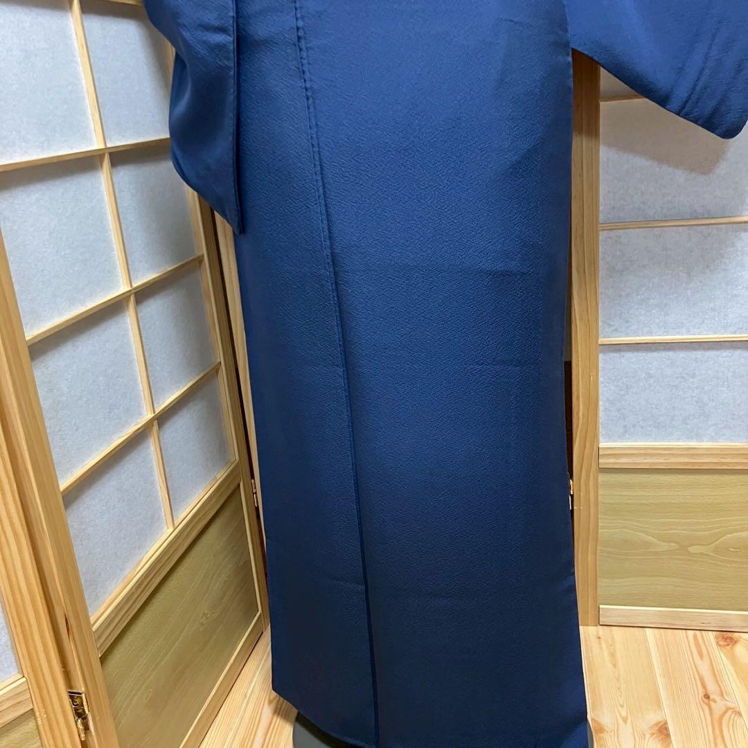 すーちゃん様［5815］色無地 美品 一つ紋 蔦 ガード加工済 正絹 着物 袷