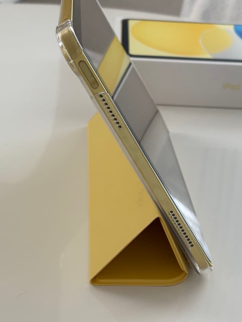Apple iPad（A16）Wi-Fi イエロー128GB 保護ケース付
