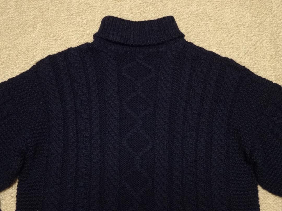 t*i様 極美品　一生もの　イギリス製　ガンジーウーレンズ　タートルネックセータ