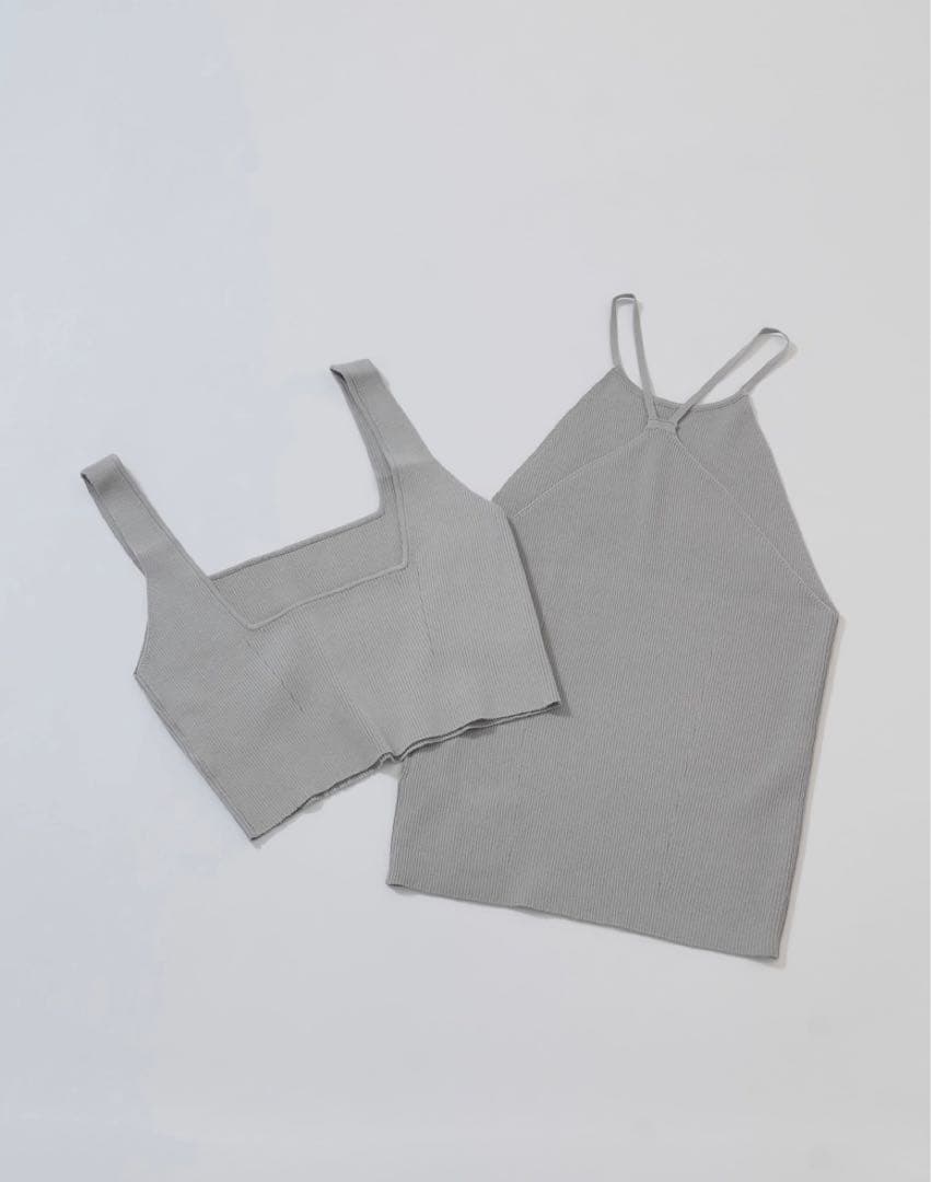 a ccordion LAYERING CAMI SET 黒