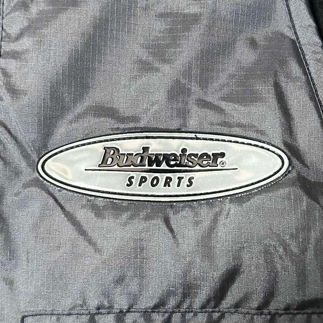 【90s】【Budweiser】マルチポケット ナイロン ベスト 古着 企業