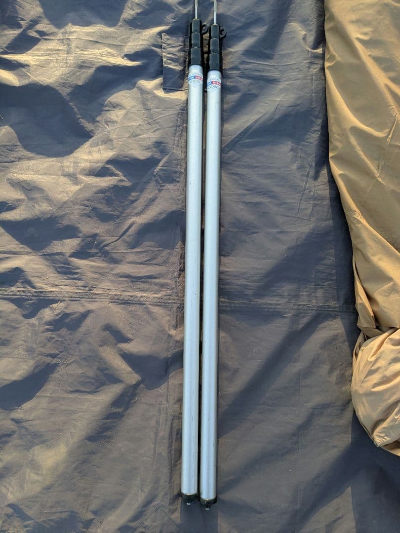 【希少ヤマコウ時代】　スノーピーク　ウイングタープTP-100　ポール２本付き