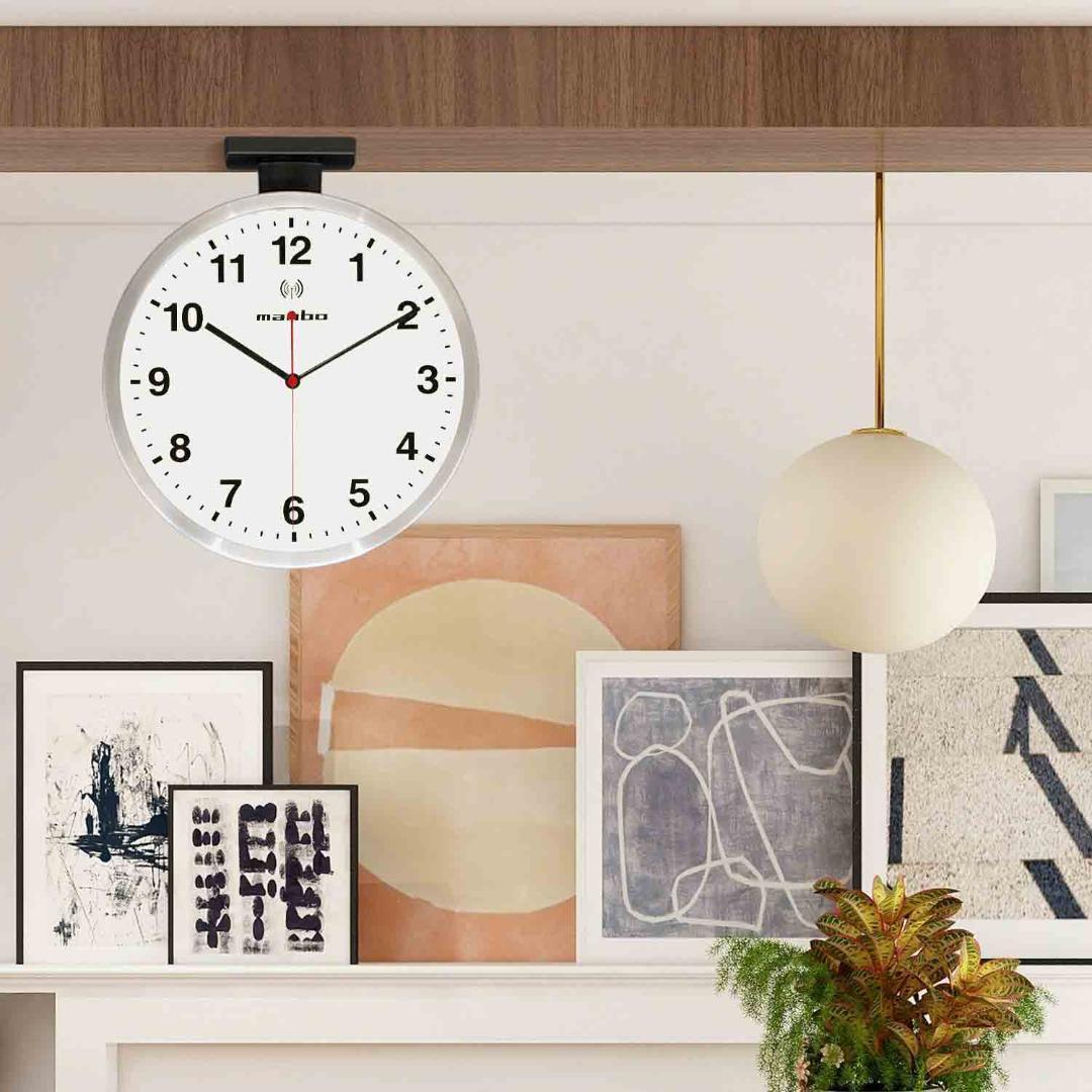 maibo 壁掛け時計 シンプル 直径30cm
