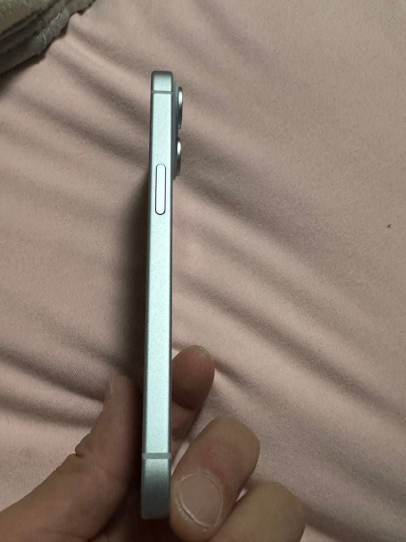 iPhone15 ブルー　128GB 中古品　SIMフリー