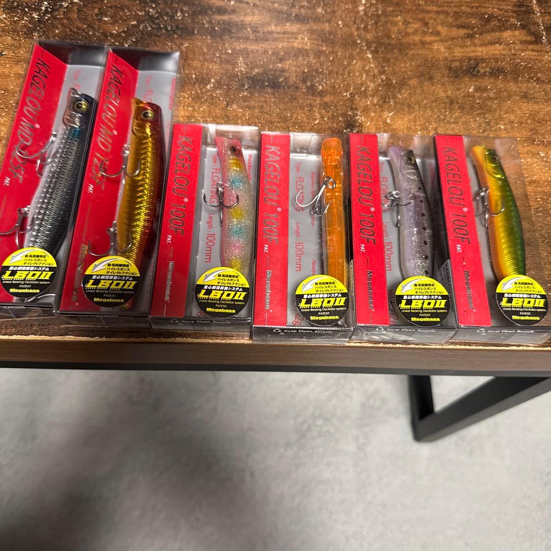 新品Megabass カゲロウ6点セット