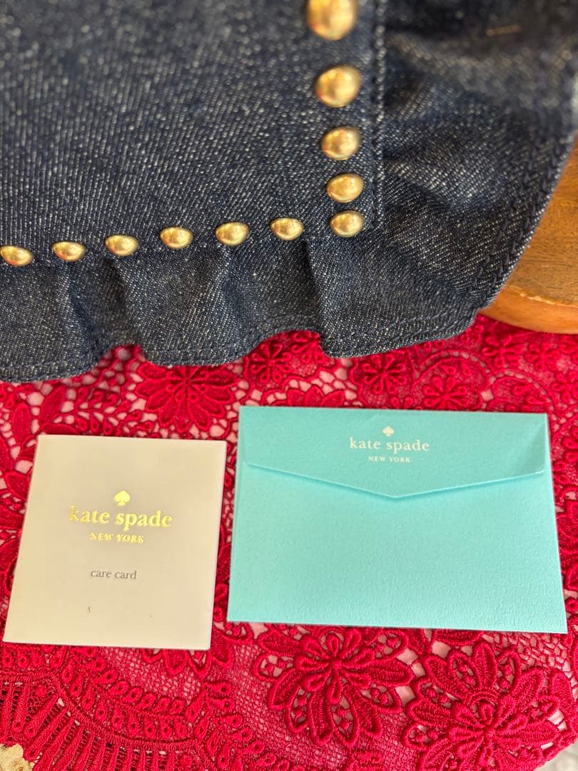 Kate Spade デニムショルダーバッグ