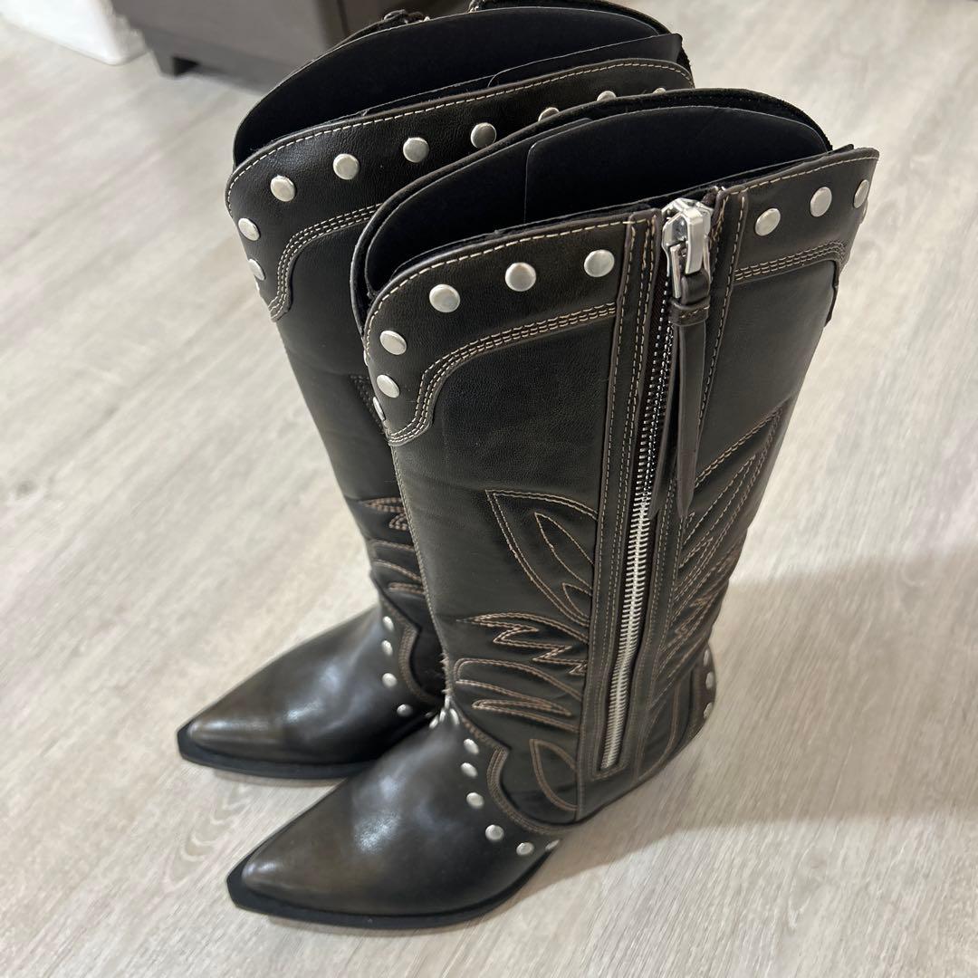 ZARAウエスタンブーツ