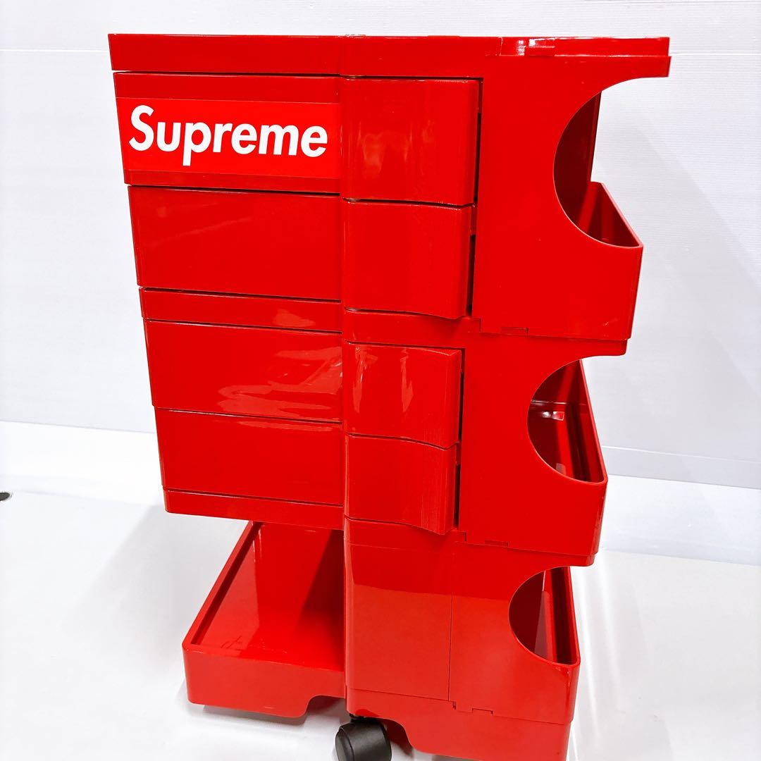 ★正規品★B-LINE ボビーワゴン3段4トレイ レッド赤